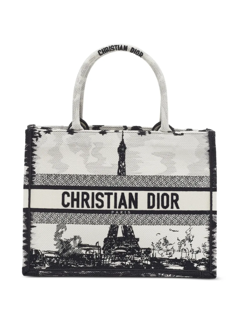 Christian Dior Pre-Owned 2024 mittelgroßer Book Shopper - Weiß