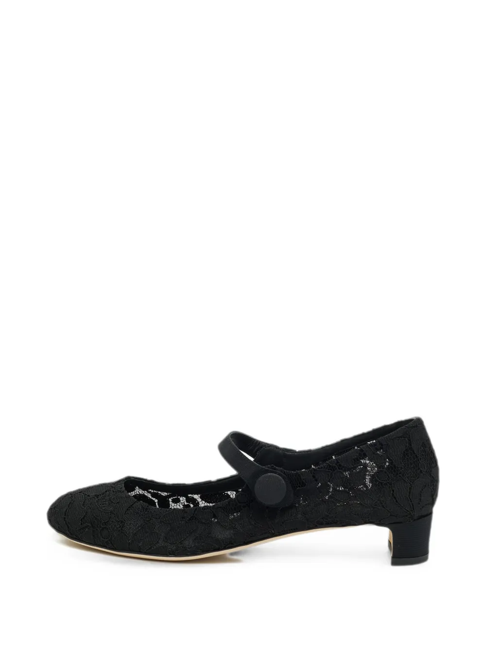 Dolce & Gabbana Pre-Owned lace Mary Jane pumps - Schwarz