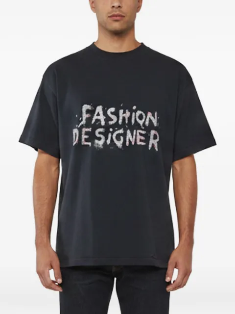 Balenciaga Pre-Owned slogan-print T-shirt