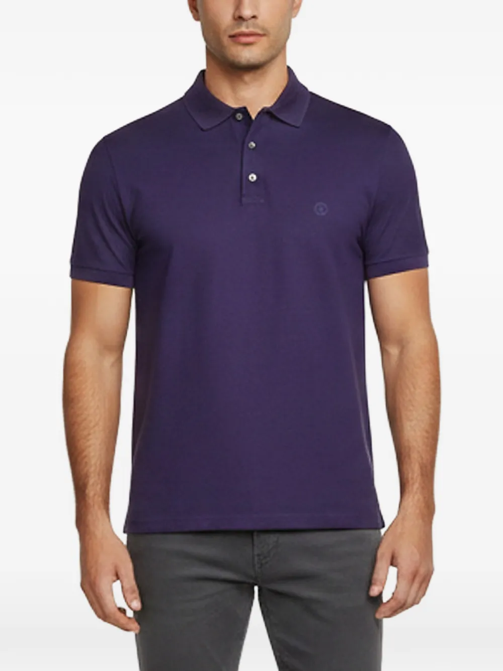 Louis Vuitton Pre-Owned short-sleeved polo shirt - Viola