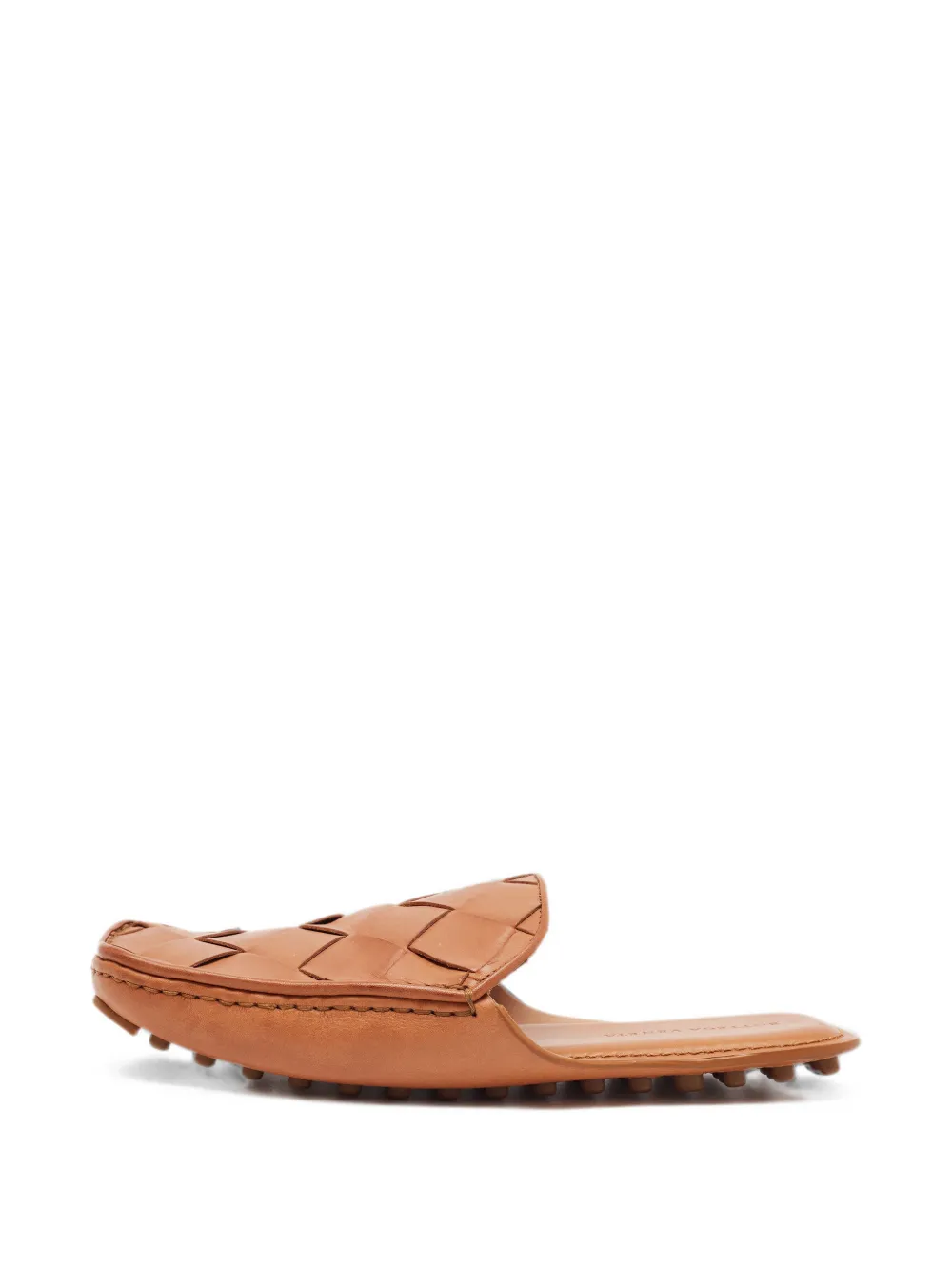 Bottega Veneta Pre-Owned Intrecciato leather mules - Nude