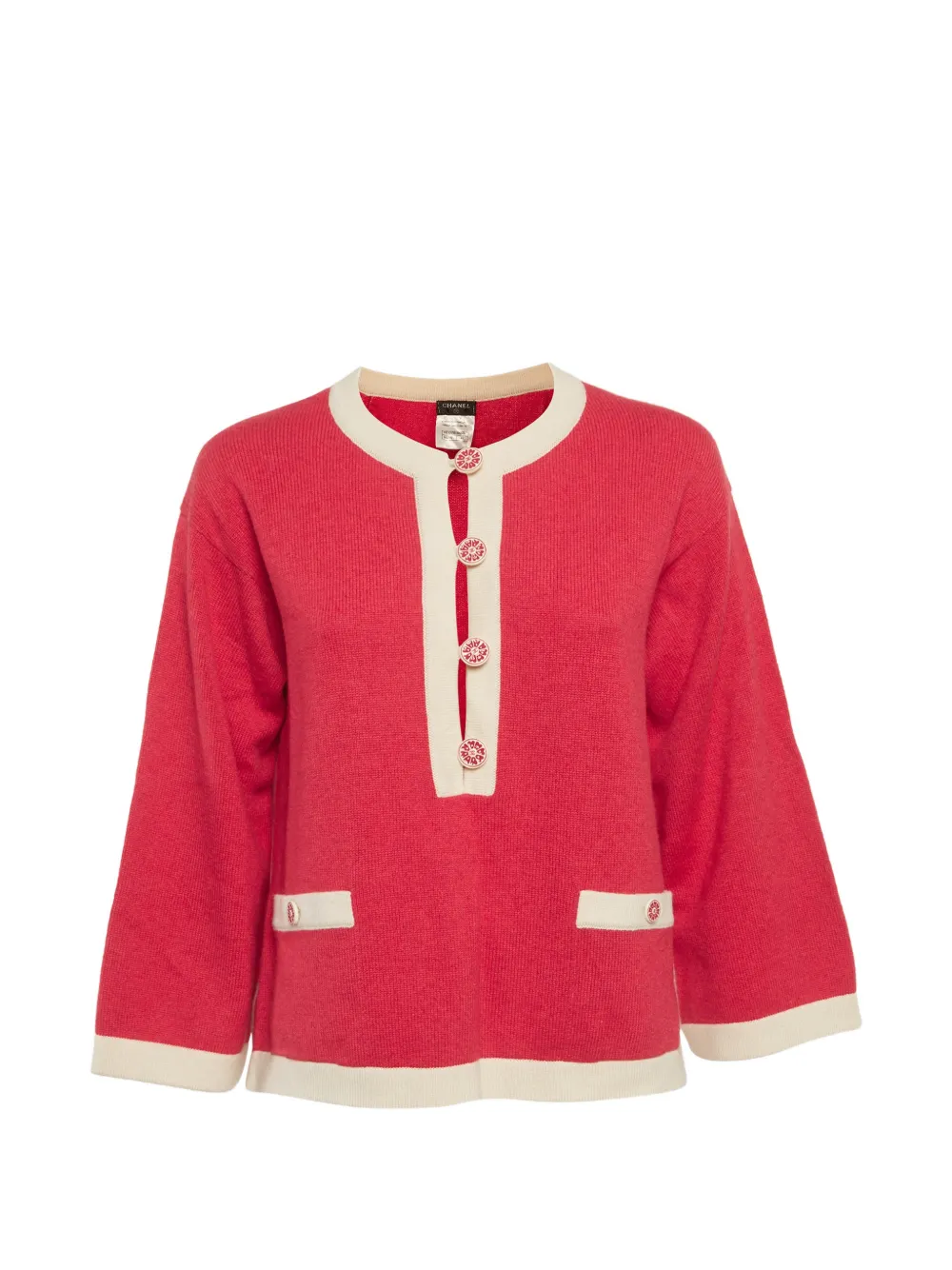 CHANEL Pre-Owned cashmere sweater - Rosa