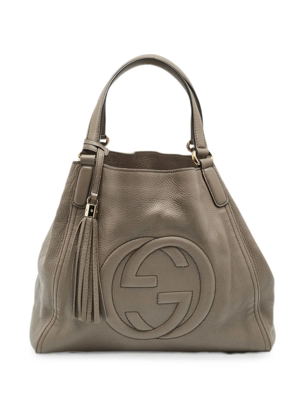 Gucci Pre-Owned Borsa tote Soho media - Grigio