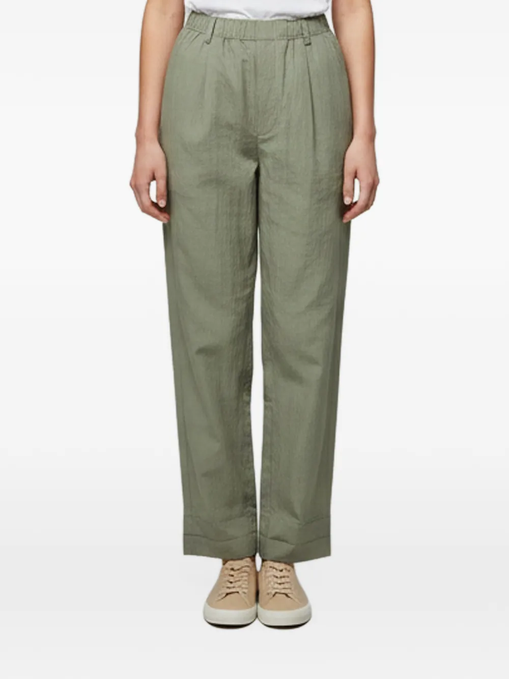 Hermès Pre-Owned Hose mit Gürtelschlaufen - Grün