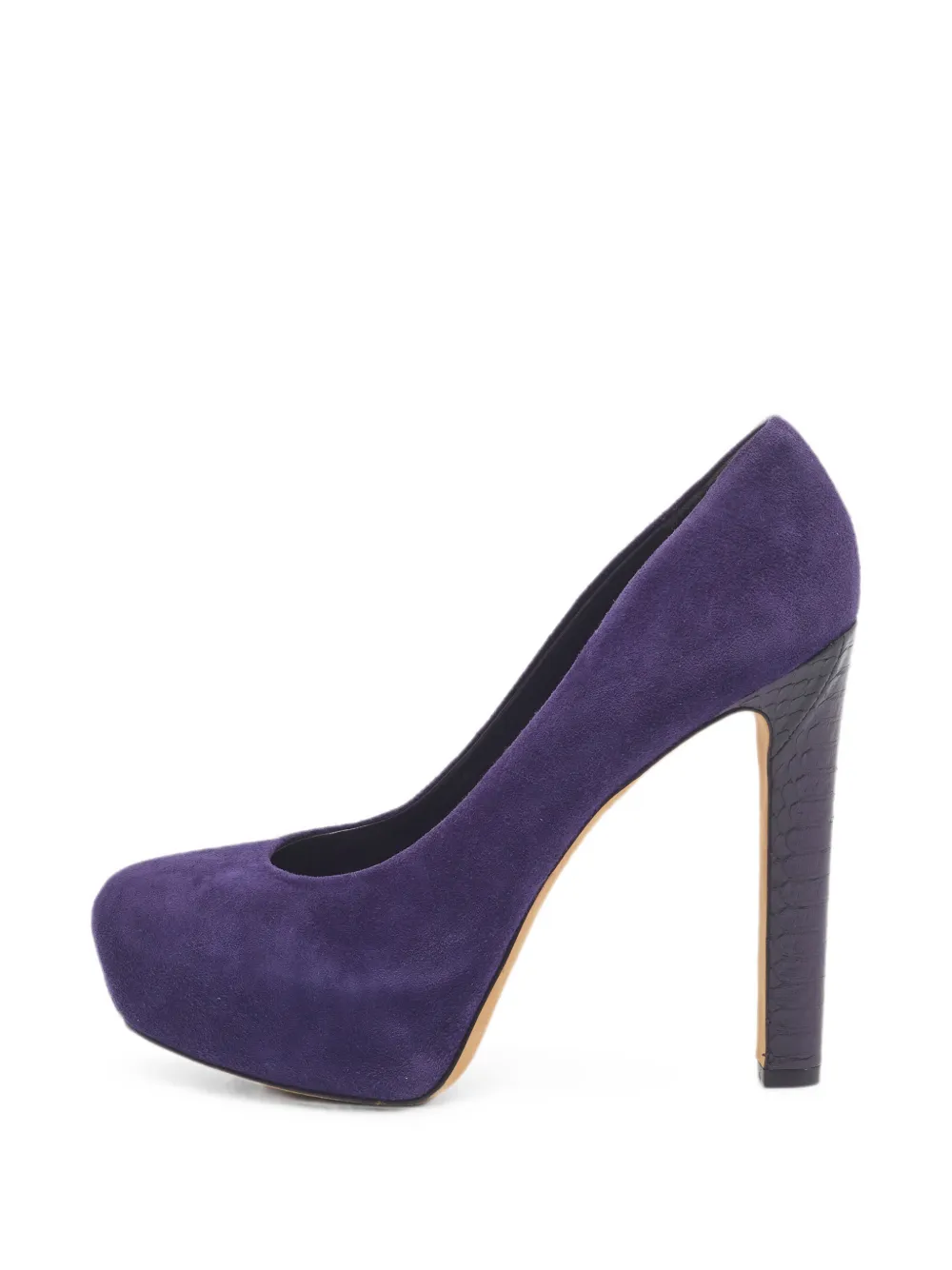 Brian Atwood platform pumps - Violett