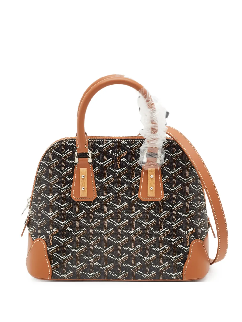 Goyard Pre-Owned 2024 mini Vendôme goyardine tote bag - Marrone