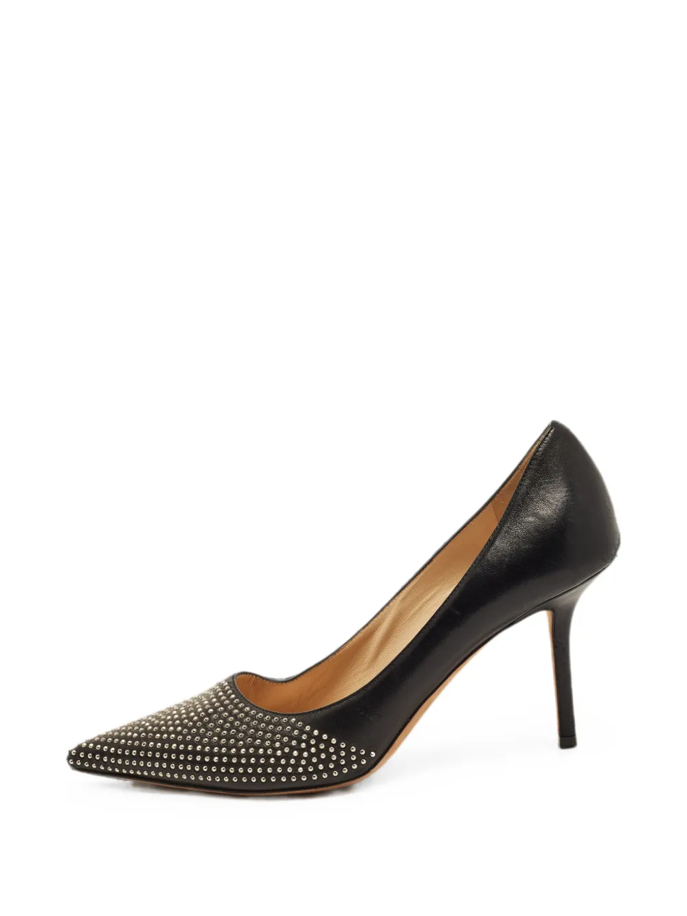 Jimmy Choo Pre-Owned Love studded pumps - Schwarz