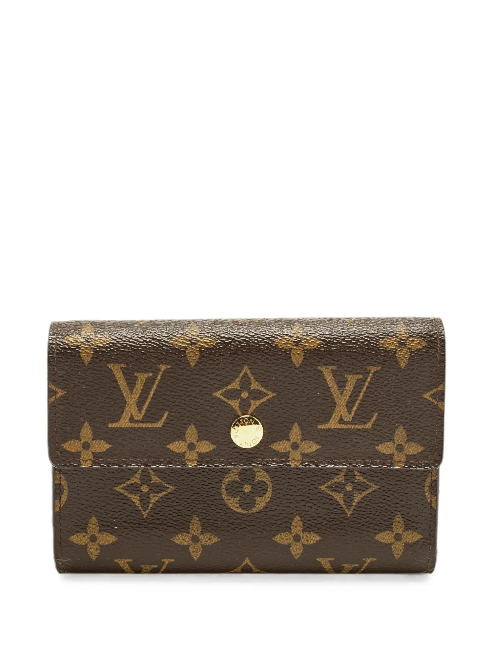 Louis Vuitton Pre-Owned 2014 Alexandra Monogram canvas wallet - Marrone