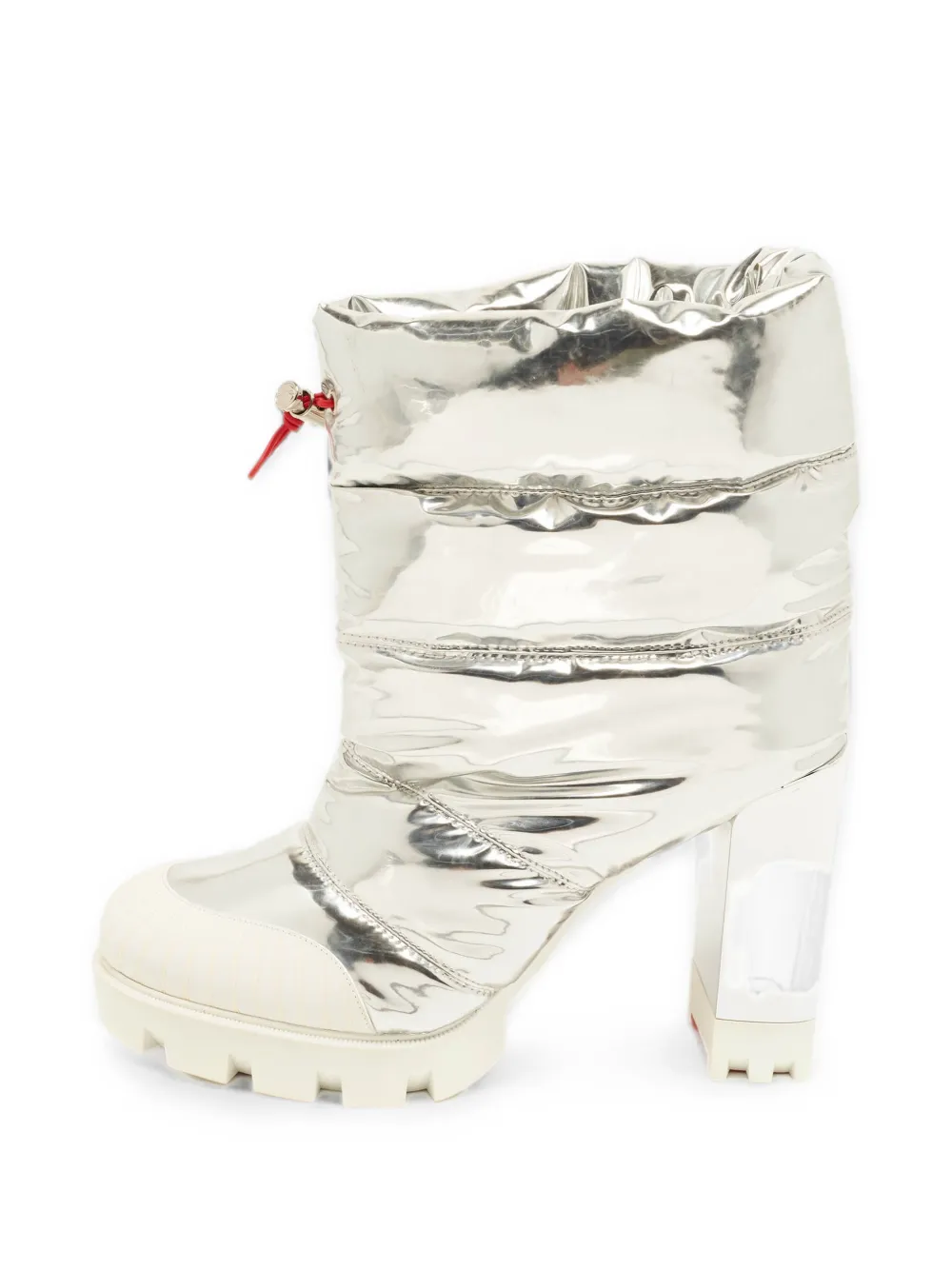Christian Louboutin Pre-Owned Oriona heeled boots - Silber