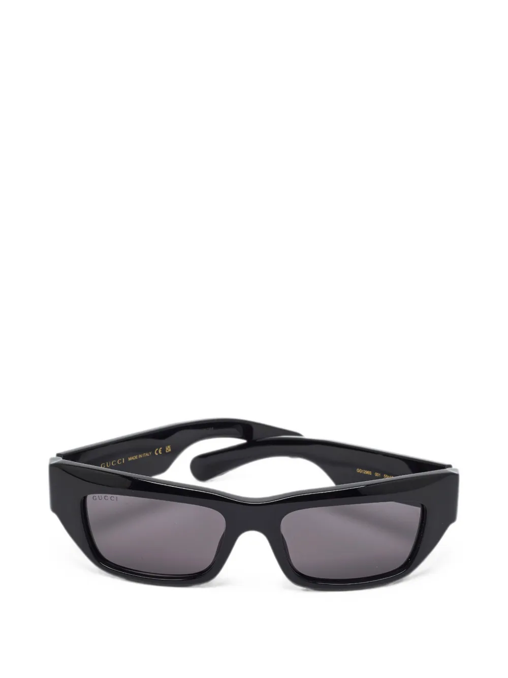 Gucci Pre-Owned GG1296S rectangle-frame sunglasses - Schwarz