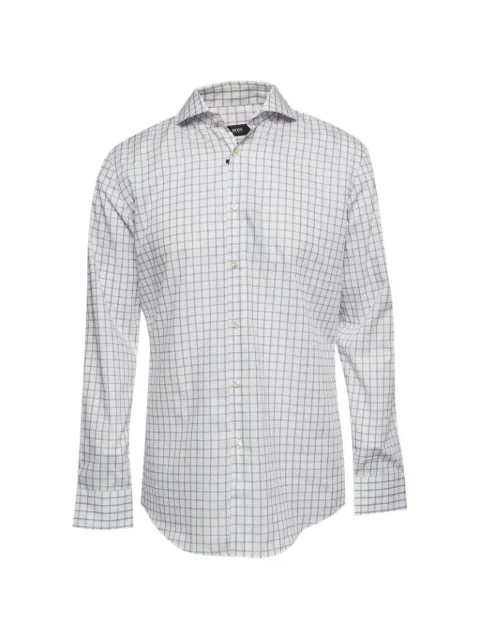 BOSS camisa Jason slim a cuadros