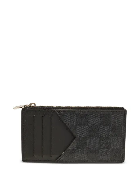 Louis Vuitton Pre-Owned Damier Graphite coin card holder