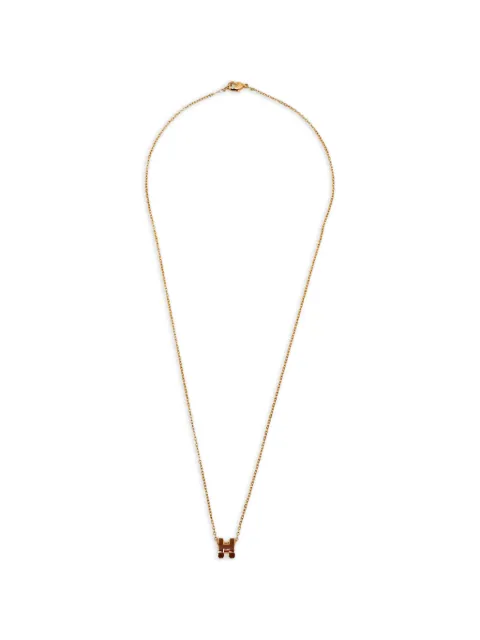 Hermès Pre-Owned mini collier Pop H en émail