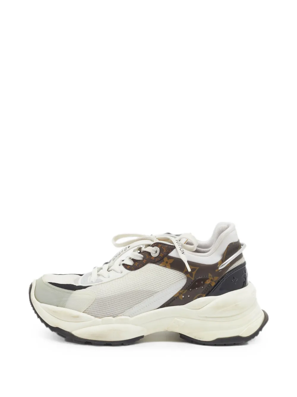 Louis Vuitton Pre-Owned Run 55 mesh sneakers - Weiß