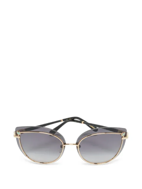 Chopard Pre-Owned crystal-embellished cat-eye sunglasses