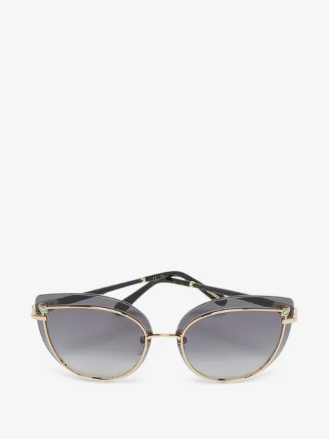 Chopard Pre-Owned crystal-embellished cat-eye sunglasses