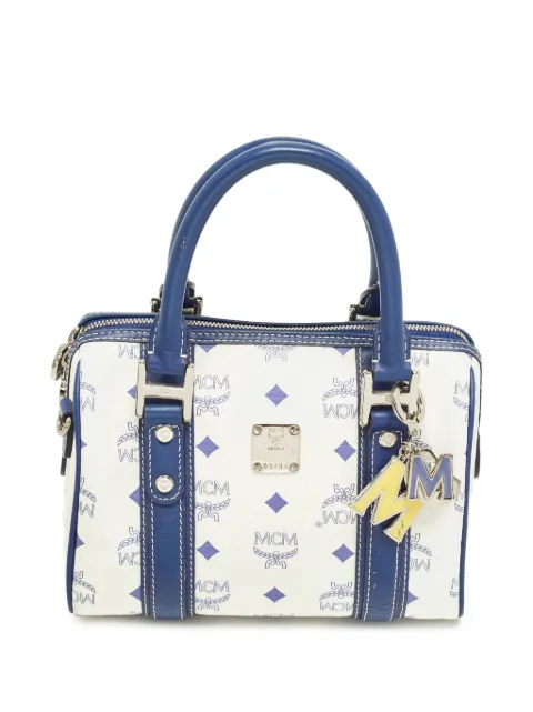 MCM Pre-Owned Visetos ボストンバッグ