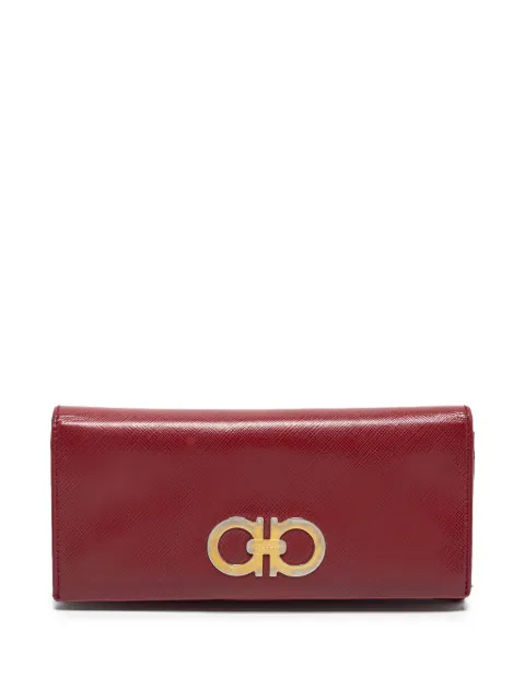 Ferragamo Pre-Owned Portemonnaie mit Gancio-Schild
