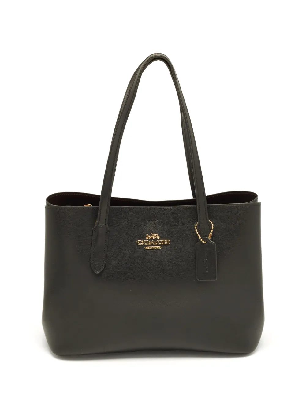 Coach Avenue leather tote bag - Schwarz