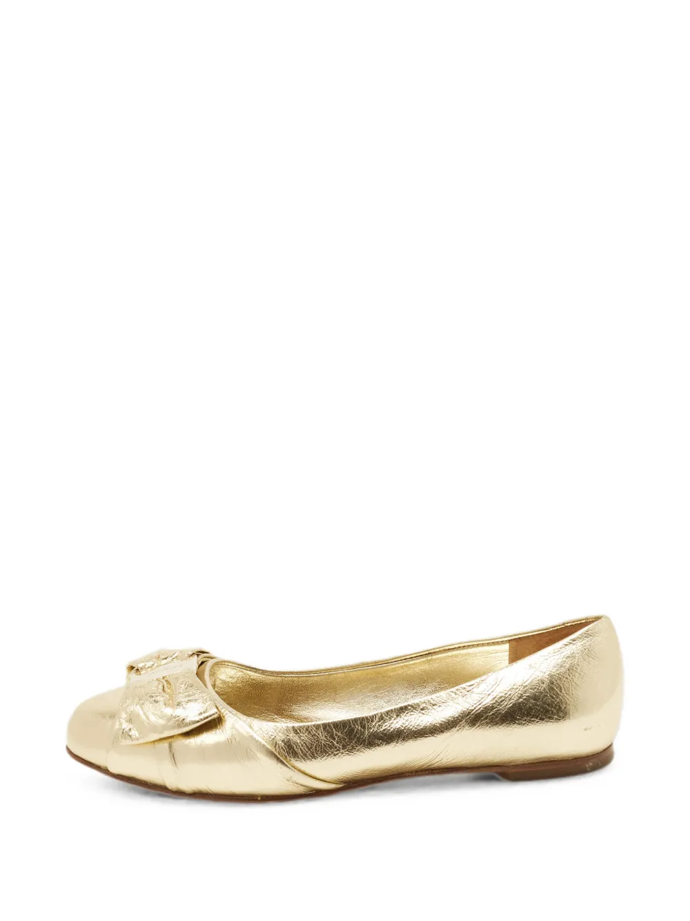 Ferragamo Pre-Owned Varina ballet flats - Oro