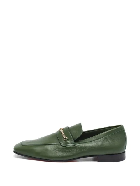 Christian Louboutin Pre-Owned MJ Moc chain-link loafers