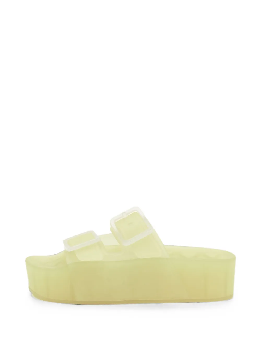 Balenciaga Pre-Owned Mallorca platform sandals - Gelb