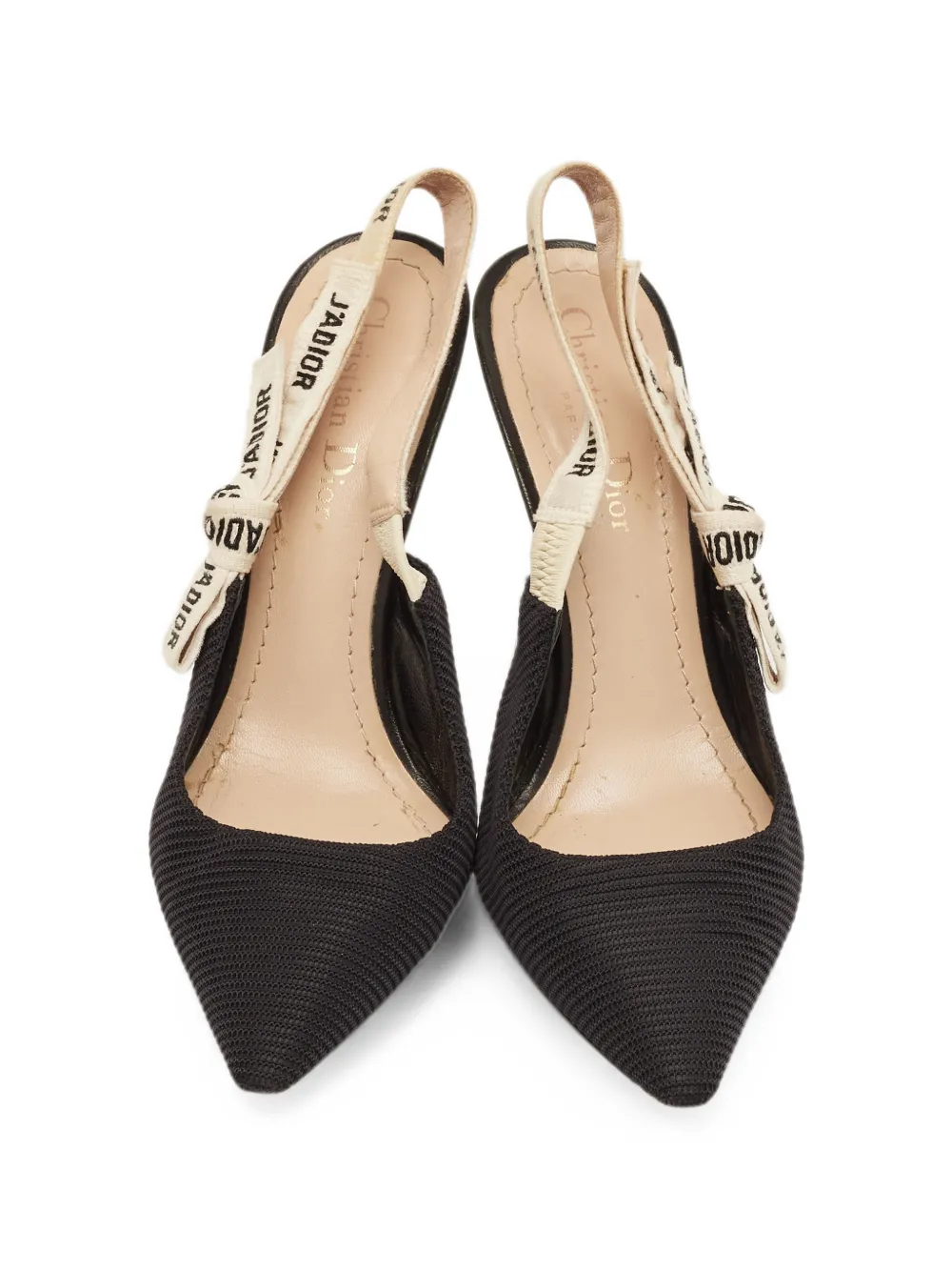 Christian Dior Pre-Owned J'adior リボン スリングバック パンプス