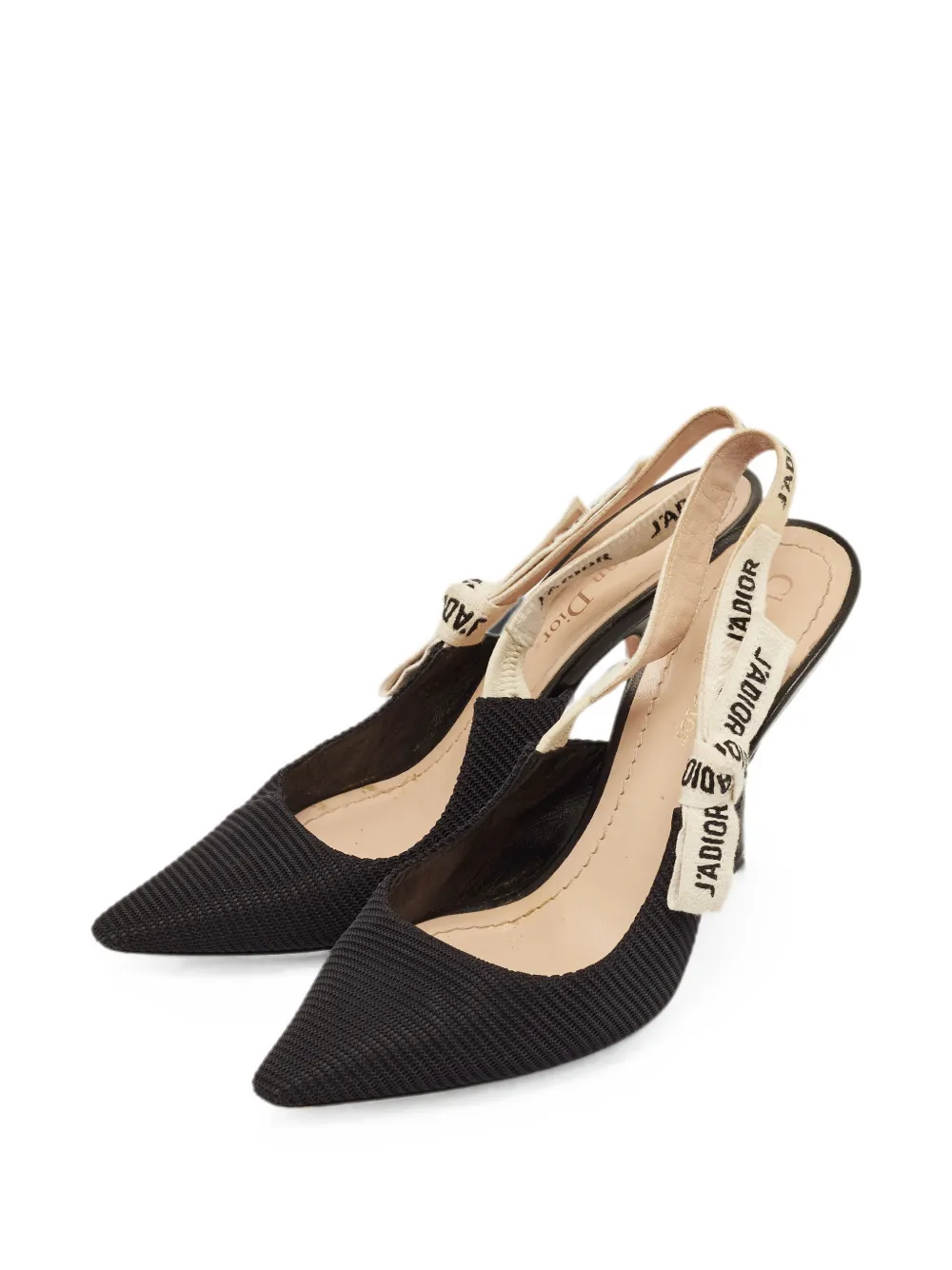 Christian Dior Pre-Owned J'adior リボン スリングバック パンプス