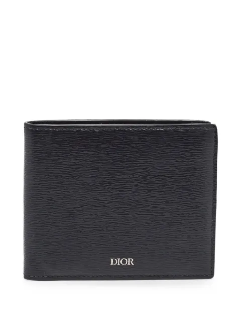Christian Dior Pre-Owned 2019 logo-detail leather wallet