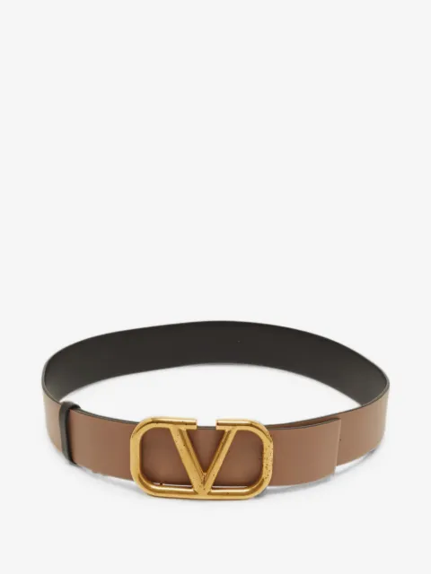 Valentino Garavani Pre-Owned cinturón reversible con hebilla VLogo