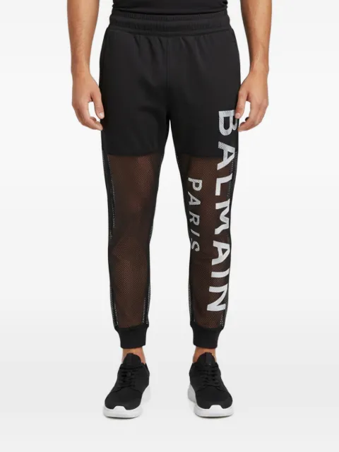 Balmain Pre-Owned pantalones de chándal estampados