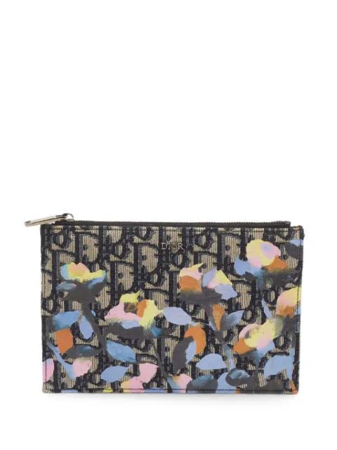 Christian Dior Pre-Owned x Alex Foxton 2019 Oblique clutch bag