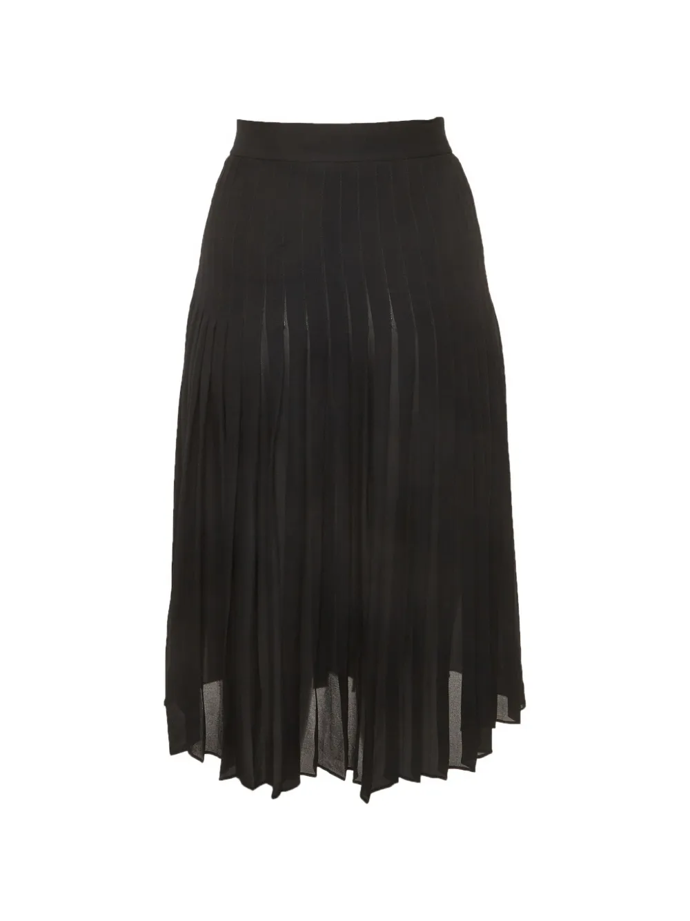 Givenchy Pre-Owned pleated crepe mini skirt - Schwarz