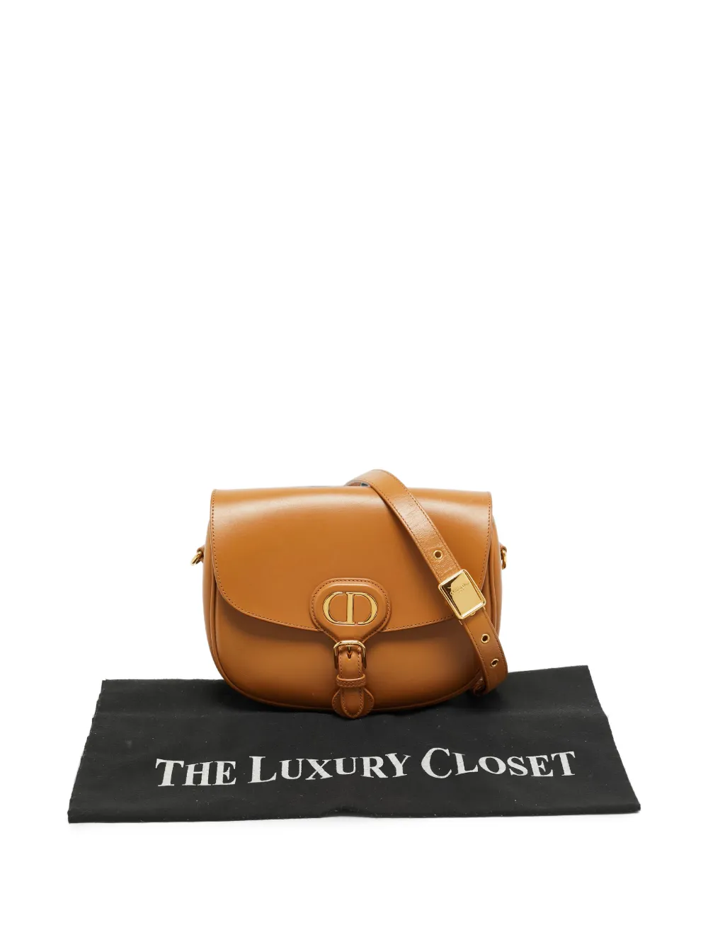 Dior Pre-owned 2020 Medium Bobby Buckle Cross Body Bag in Brown, view 5