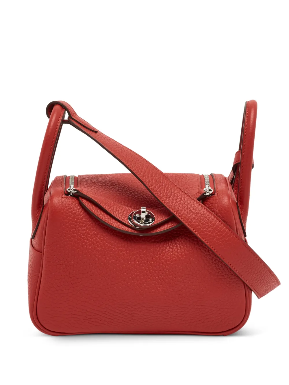Hermès Pre-Owned 2025 Lindy II mini tote bag - Rot