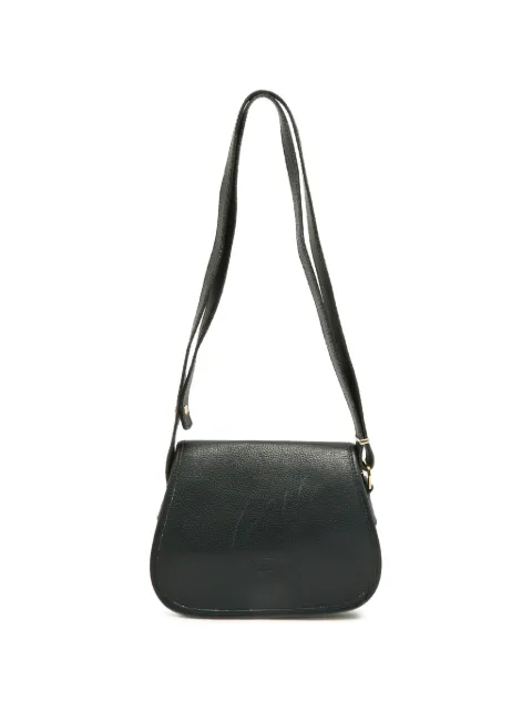 Longchamp front-flap crossbody bag
