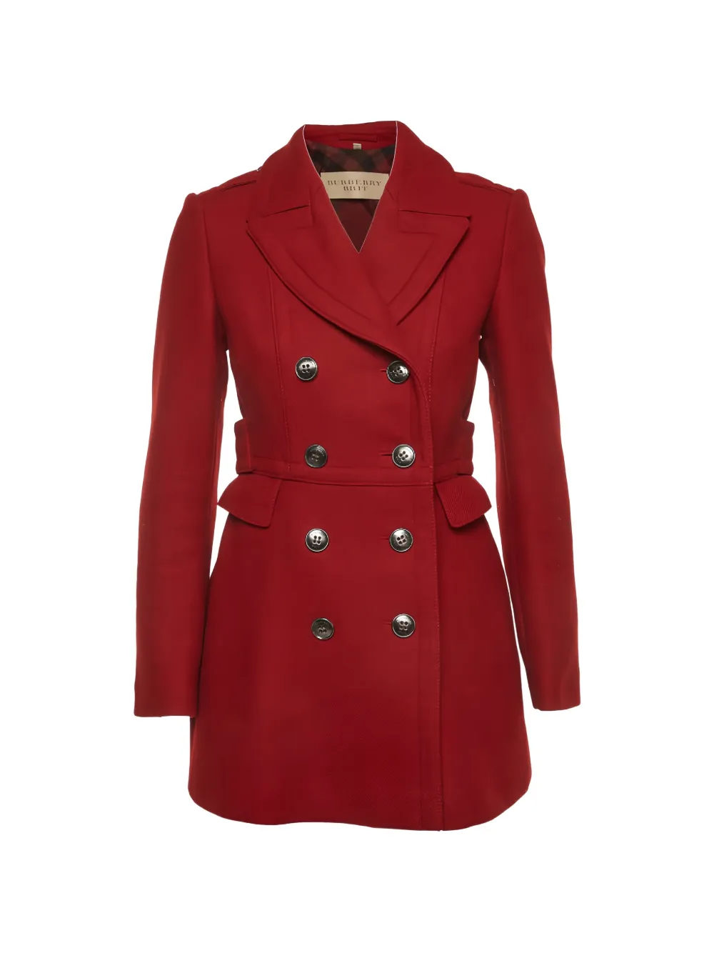 Burberry Pre-Owned double-breasted coat - Rot
