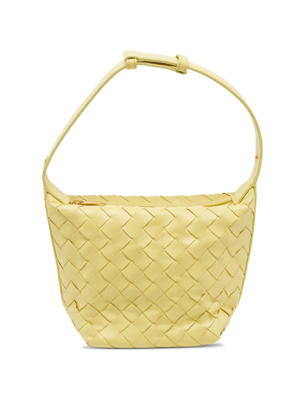Bottega Veneta Pre-Owned Wallace Intrecciato mini shoulder bag - Gelb
