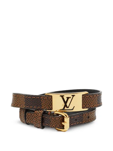 Louis Vuitton Pre-Owned bracelet Sign It Damier Ebène
