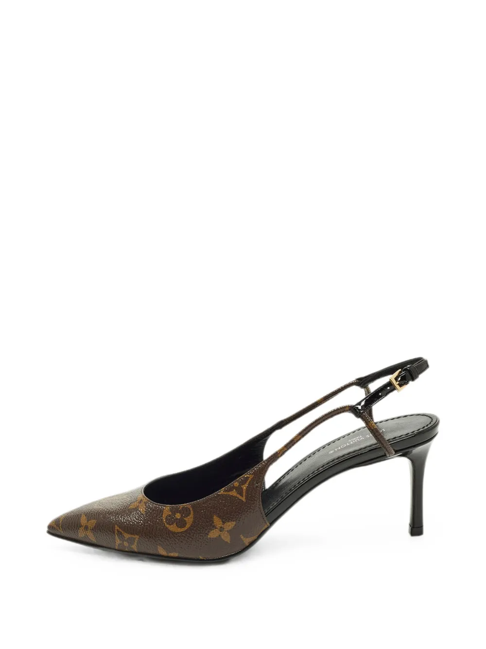 Louis Vuitton Pre-Owned Chérie Monogram slingback pumps - Braun