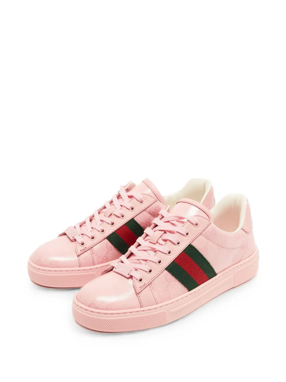 Gucci Pre-Owned Ace low-top sneakers - Rosa