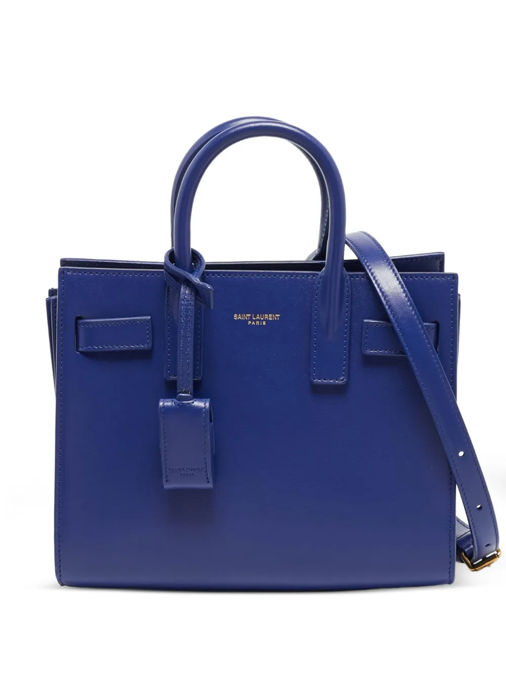 Saint Laurent Pre-Owned 2020 Sac de Jour Nano top-handle tote bag - Blue