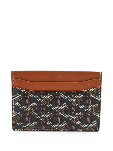 Goyard Pre-Owned 2018 Saint Sulpice Goyardine card holder