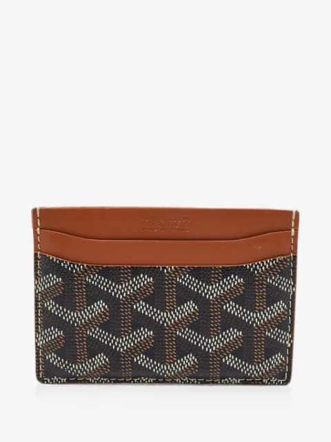 Goyard Pre-Owned 2018 Saint Sulpice Goyardine card holder