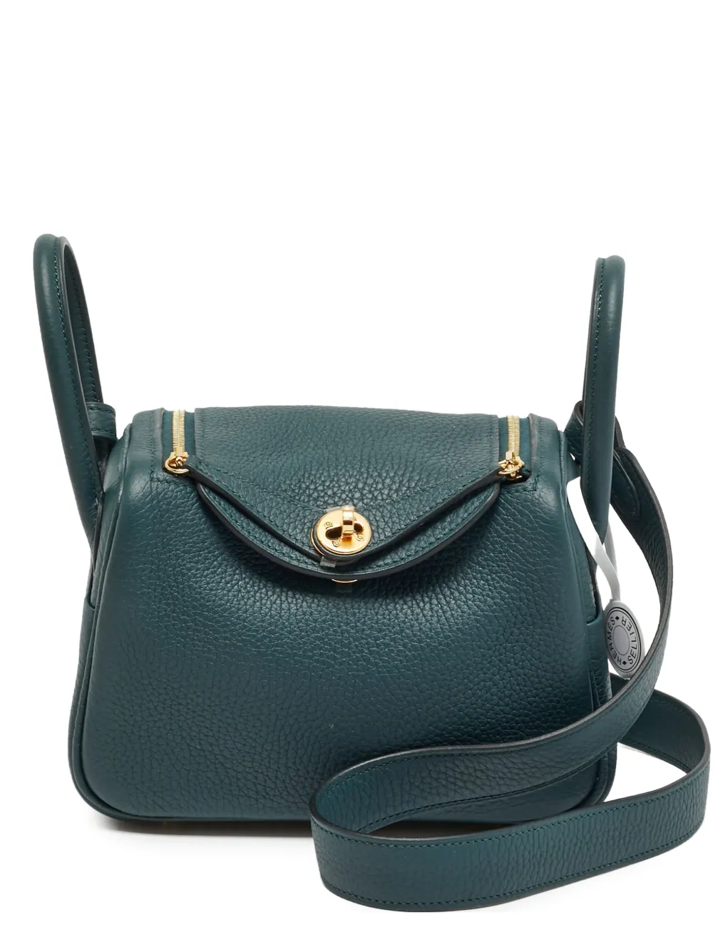 Hermès Pre-Owned 2024 mini Lindy shoulder bag - Grün