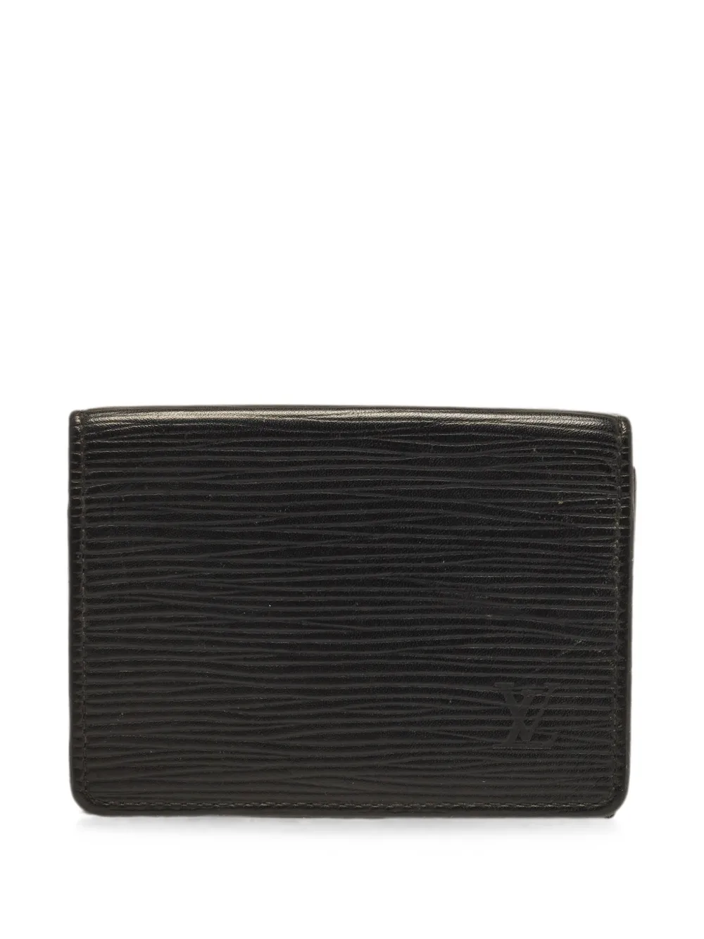 Louis Vuitton Pre-Owned 2015 Epi leather card holder - Schwarz