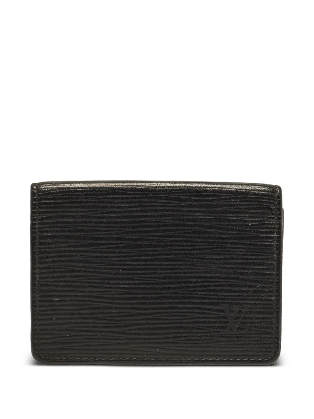 Louis Vuitton Pre-Owned 2015 Epi leather card holder - Schwarz