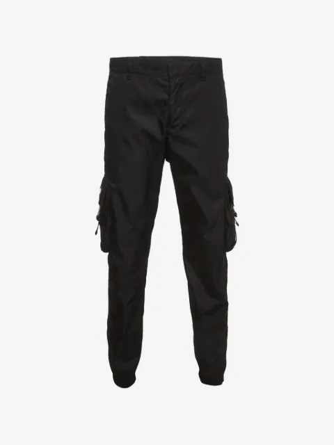 Prada Pre-Owned Re-Nylon Triangle-logo cargo pants