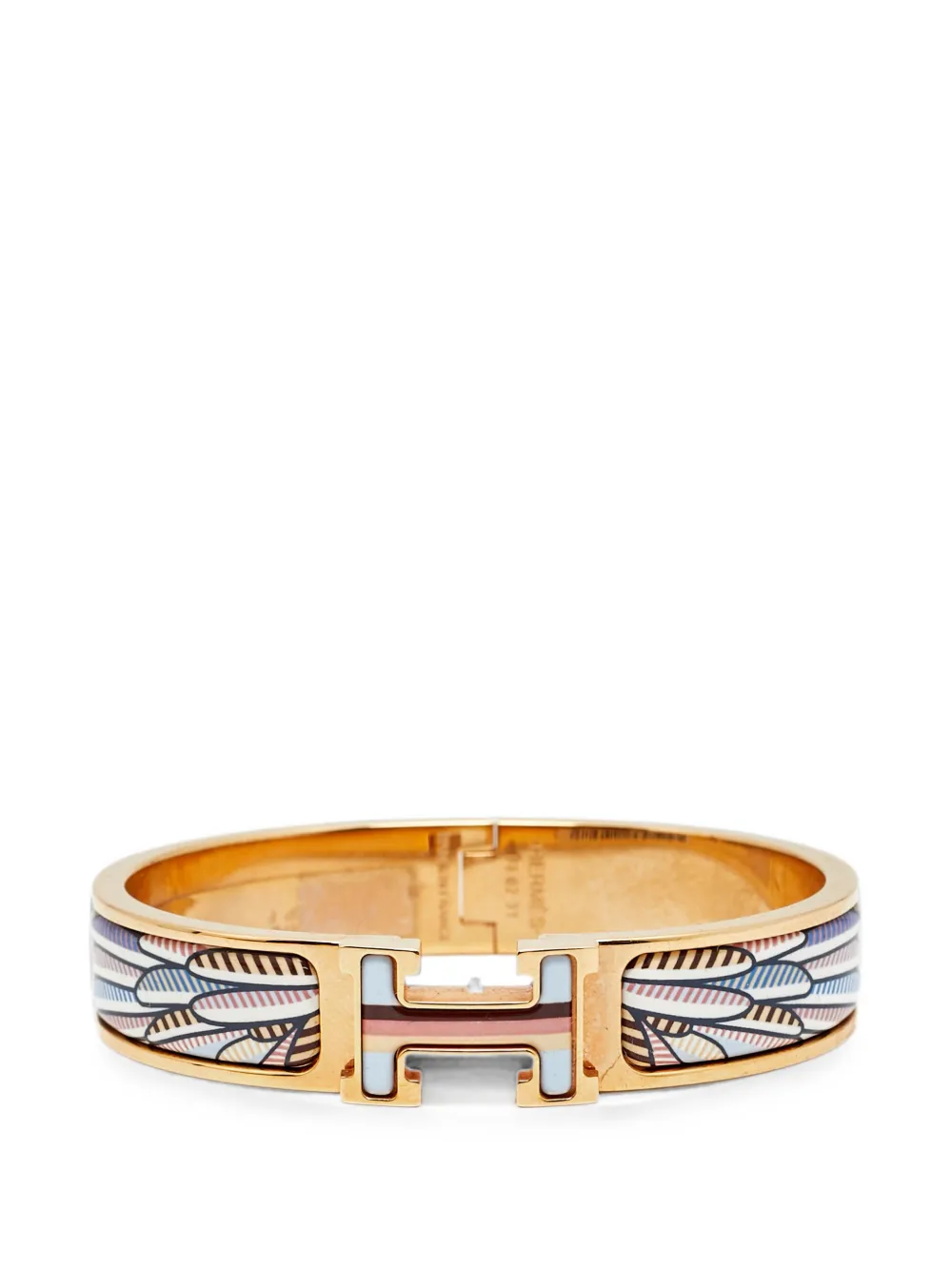 Hermès Pre-Owned Clic H Pegase Pop bracelet - Rosa