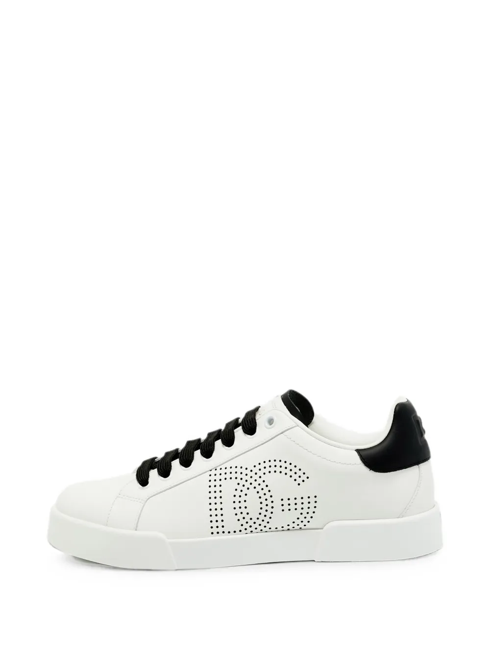 Dolce & Gabbana Pre-Owned Portofino logo-print sneakers - Weiß